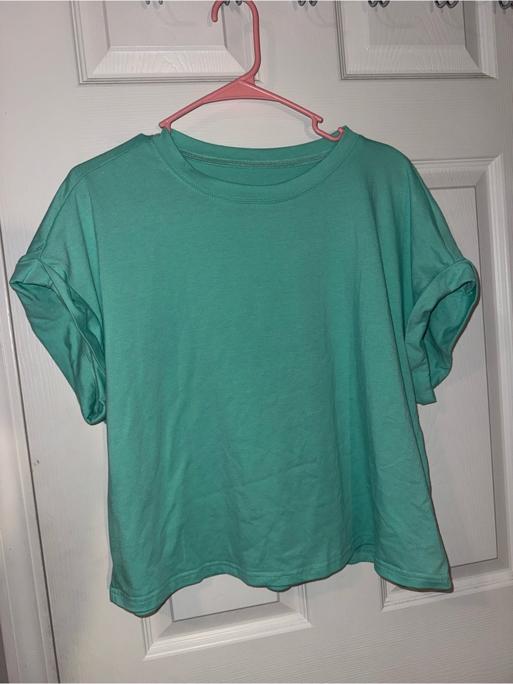 Women's Mint Green Short Sleeve Tee